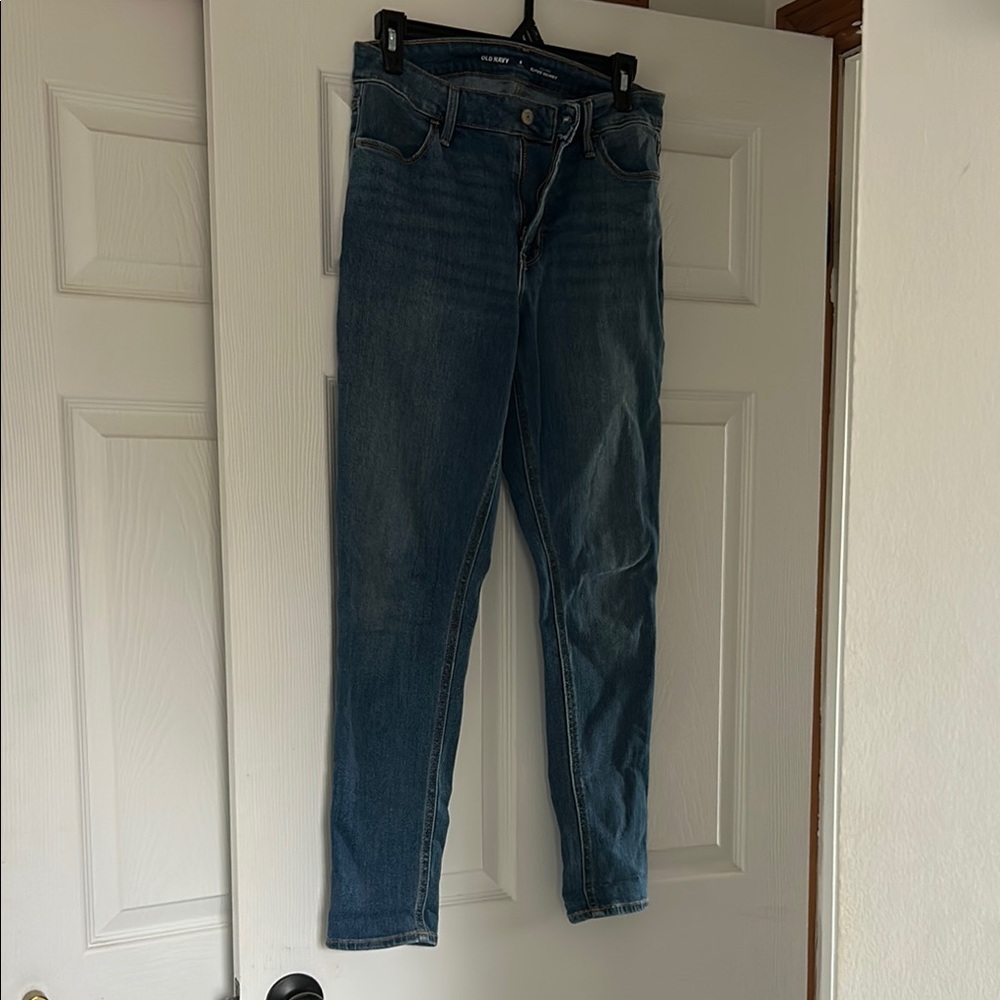 Old navy high rise super skinny jeans